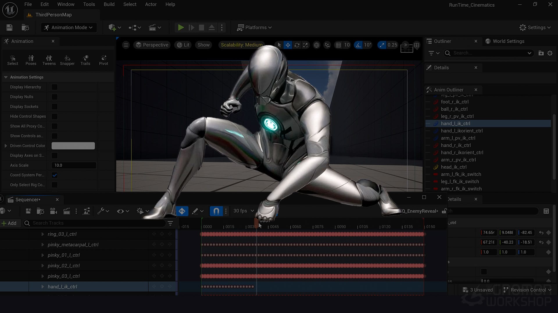 Creating Runtime Cinematics in Unreal Engine 5